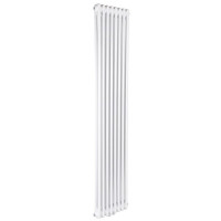 Вертикальные радиаторы Warm Well Column 2 1800*380 White (нижнее)